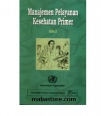 Manajemen Pelayanan Kesehatan Primer