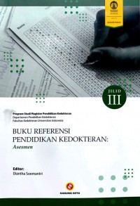 Buku Referensi Pendidikan Kedokteran: Asesmen Jilid 3